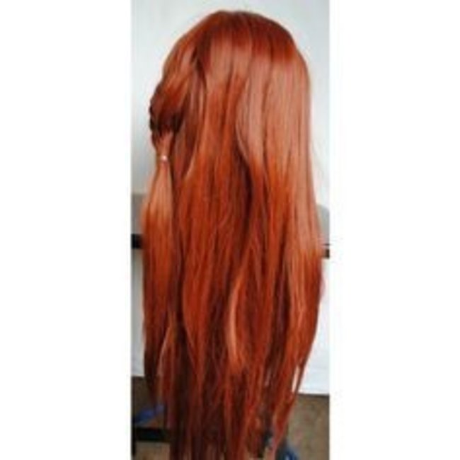 Morris Costumes and Lacey Fashions Page Wig 1417, Flame Red