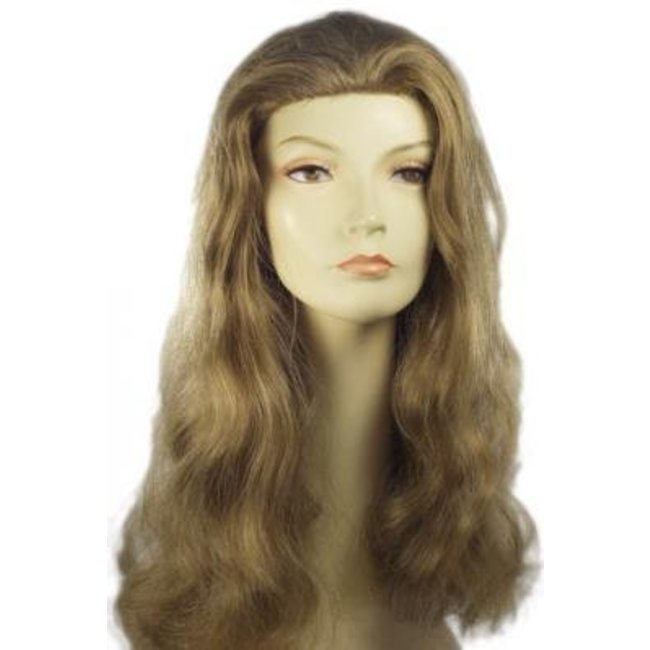 Morris Costumes and Lacey Fashions Discount Veronica Med Brown Wig