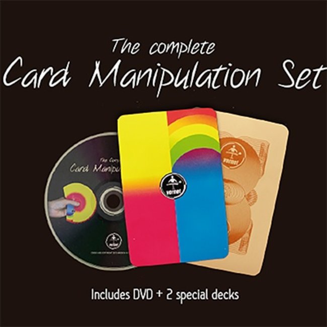Complete Card Manipulation Set 2 special decks plus DVD - Vernet