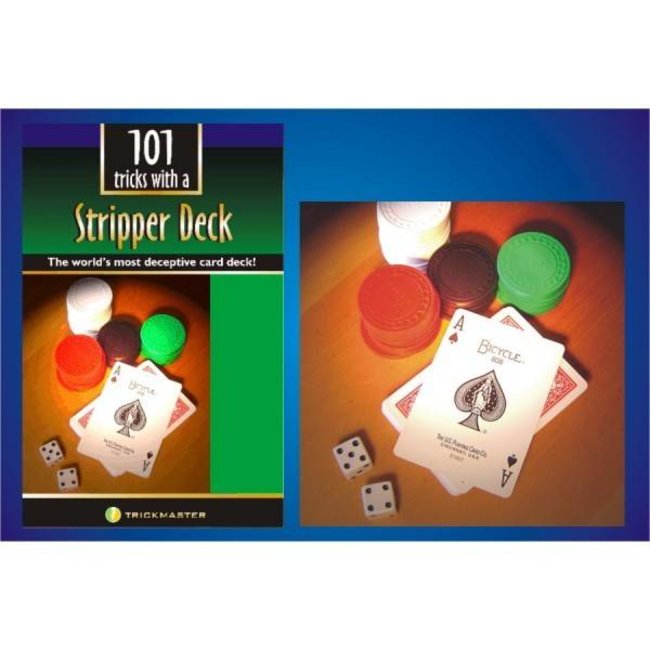 Stripper Deck w/Book Kit - Bicycle Poker by Trickmaster Magic