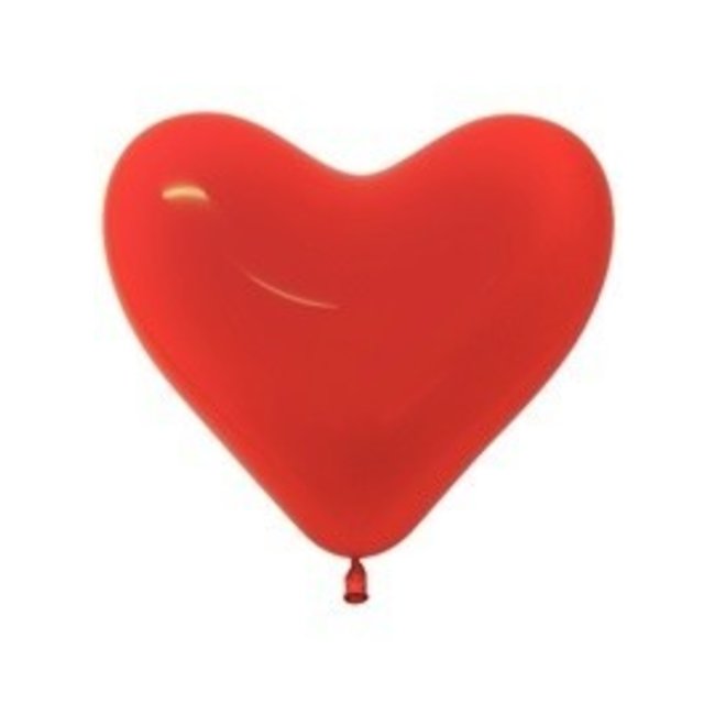 Fashion Heart Balloons, 6 inch - Red 100ct by Betallatex