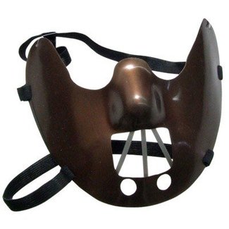 Morris Costumes and Lacey Fashions Restraint Mask by Morris Costumes