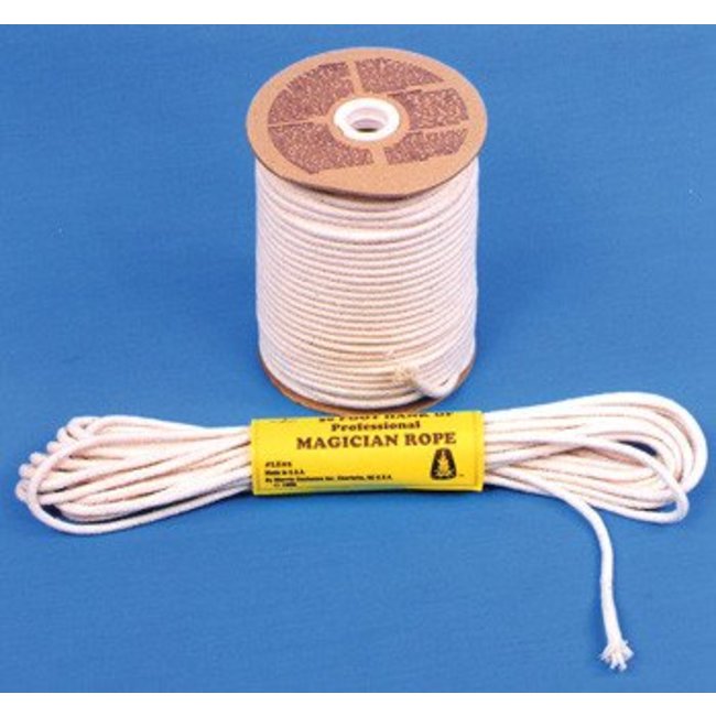 Morris Costumes and Lacey Fashions Magician's Rope 50' Hank, 8mm - White by Morris Costumes
