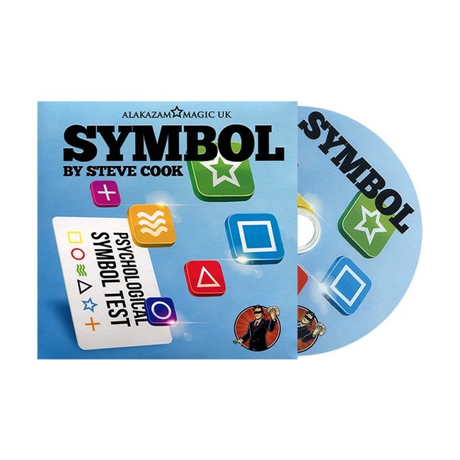 Symbol, DVD and Gimmick by Steve Cook Alakazam Magic UK