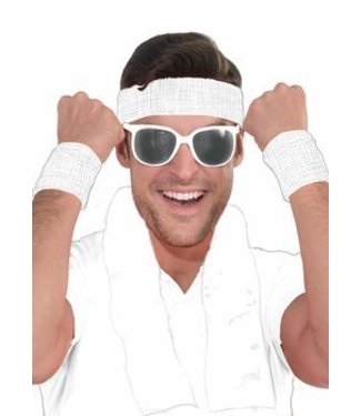 Forum Novelties Sunglasses White Frame