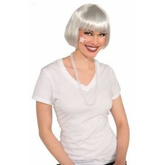 Forum Novelties White Bob Wig