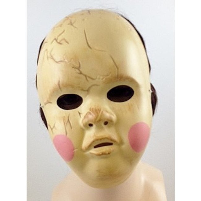 scary baby doll mask