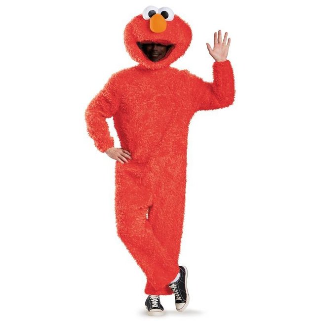 Disguise Full Plush Elmo - Prestige Adult 42-46