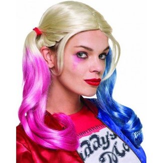Rubies Costume Company Deluxe Harley Quinn Wig