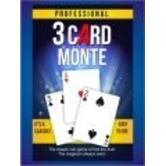 Professional 3 Card Monte by Trickmaster Magic (M10)