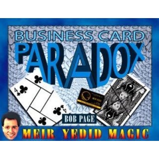 Business Card Paradox by Bob Page and Meir Yedid Magic(M10)