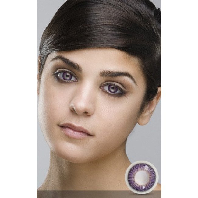 Fine And Clear Sweet Violet Contact Lenses (C2)