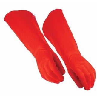 Forum Novelties Hero Gloves, Red