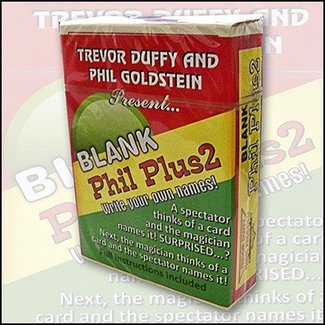 Blank Phil Plus 2 by Trevor Duffy and Phil Goldstien - Card