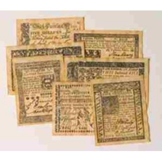 Paper Money of Colonial America by Cooperman Company