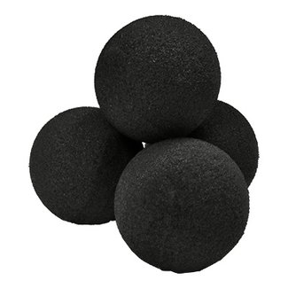 3 inch Super Soft Sponge Balls - Black by Magic By Gosh(M12)