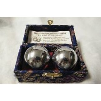 Silver Massage Balls 35 MM