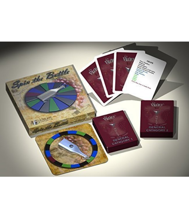 Spin The Bottle Vino Vault Companion Game Ronjo Magic Costumes