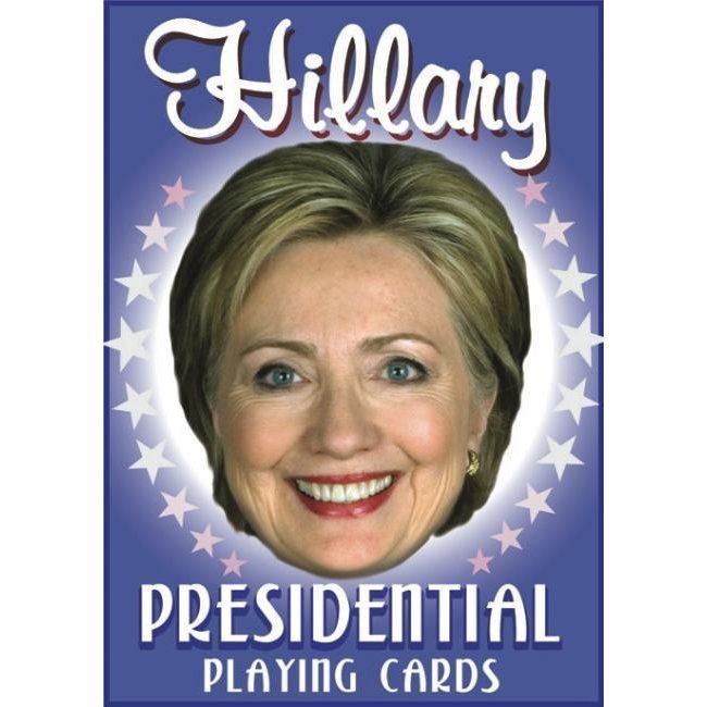 Hillary Presidential Playing Cards by Parody Productions LLC