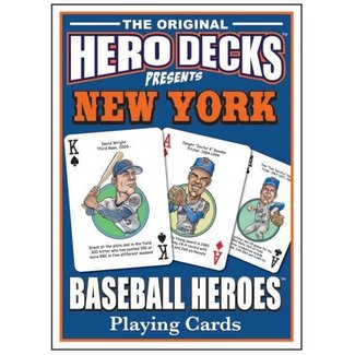 Hero Decks: New York Mets Baseball Playing Cards by Parody Productions LLC