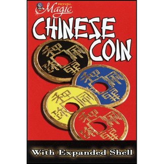 Expanded Chinese Shell w/Coin (RED) by Royal Magic