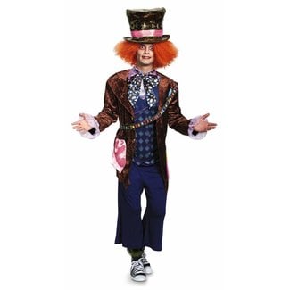 Disguise Mad Hatter Deluxe - Adult XL 42-46