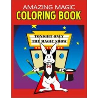 Amazing Magic Coloring Book by Trickmaster Magic