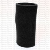 Black Foam Pre Filter 3-1/2" X 8" Long