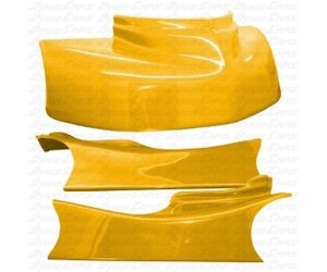 Fiberglass Kart Body Kit Yellow Jonesboro Karting Complex Efr