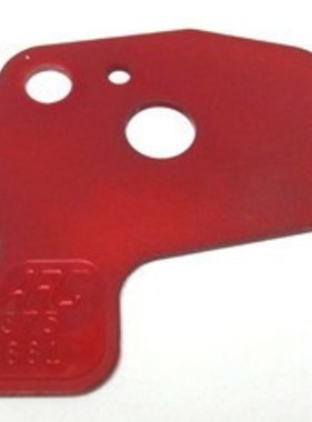 ARC Racing Red Restrictor plate (ARC DJ-1375)