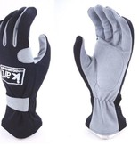 Kart Adult Large Racewear 200 Series Gloves (Black & Gray)