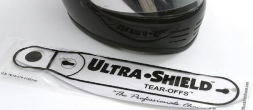 Ultra Shield Tearoffs: Vega Trak, Bell 281,Zamp shields/Pyrotect