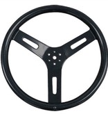12" Alum Steering Wheel (Black powder coat)