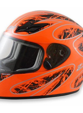 Zamp Zamp FS-8 Large Orange and Black Helmet
