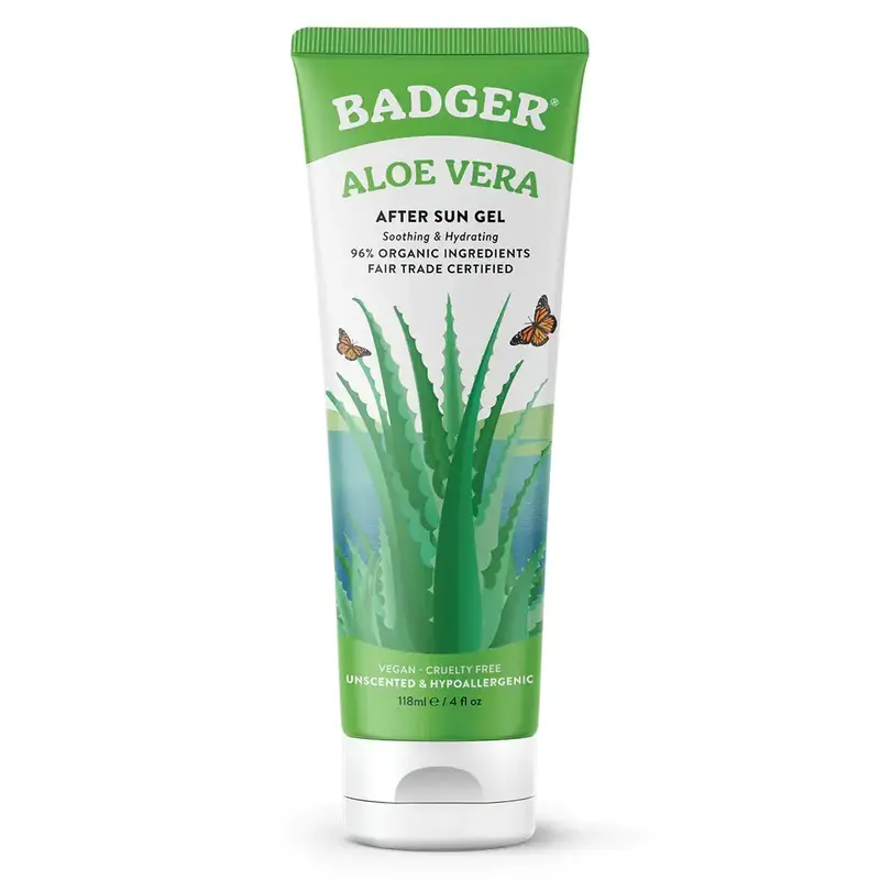 BADGER ALOE VERA GEL 4 OZ.