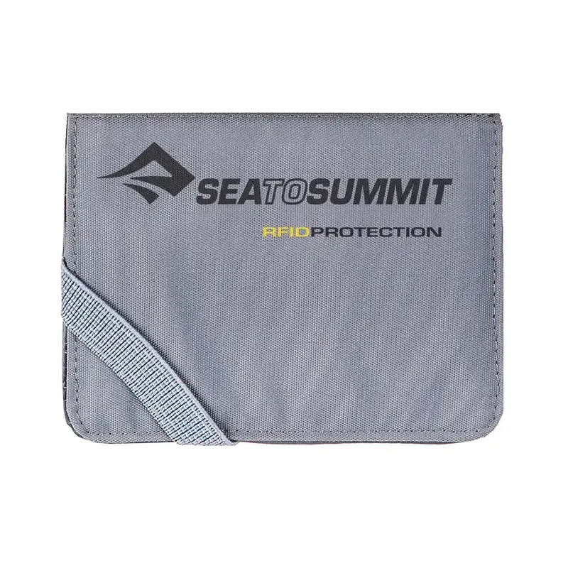 Sea To Summit RFID Card Holder Lined RFID-proof 210D Nylon One-Size  HighRise Grey