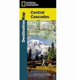 NATIONAL GEOGRAPHIC National Geographic Central Cascades Map