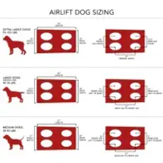 Fido Pro Airlift Emergency Dog Rescue Sling XL- 2 Pack