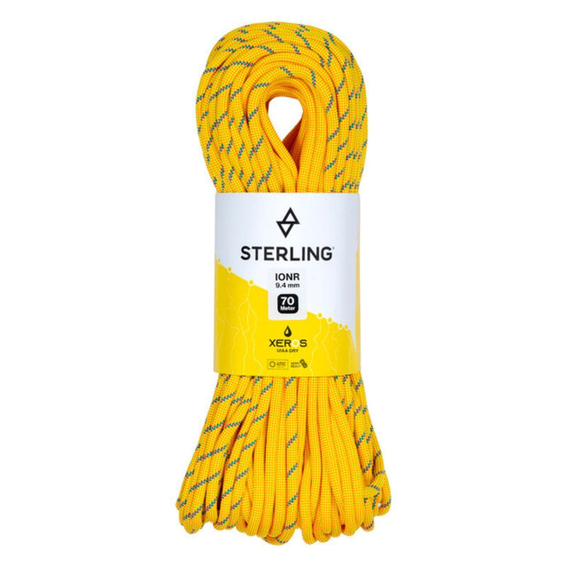 Sterling Rope IonR 9.4 BiColor Yellow XEROS 70M