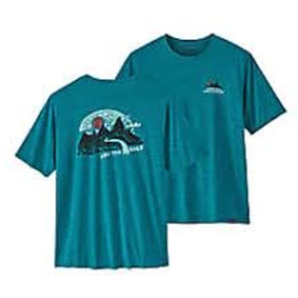 Patagonia Men's Cap Cool Daily Graphic Shirt - Lands Like the Wind