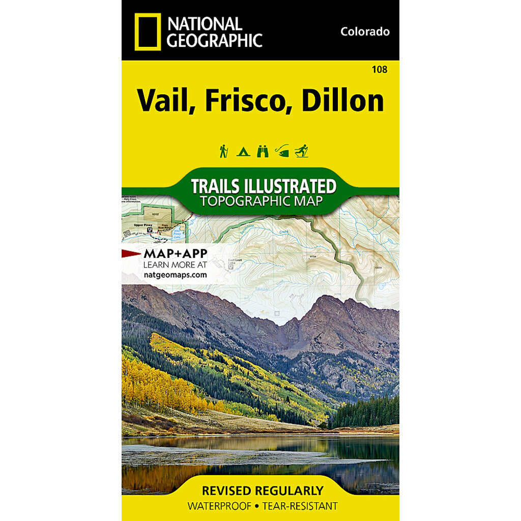 NATIONAL GEOGRAPHIC VAIL/FRISCO/DILLON #108