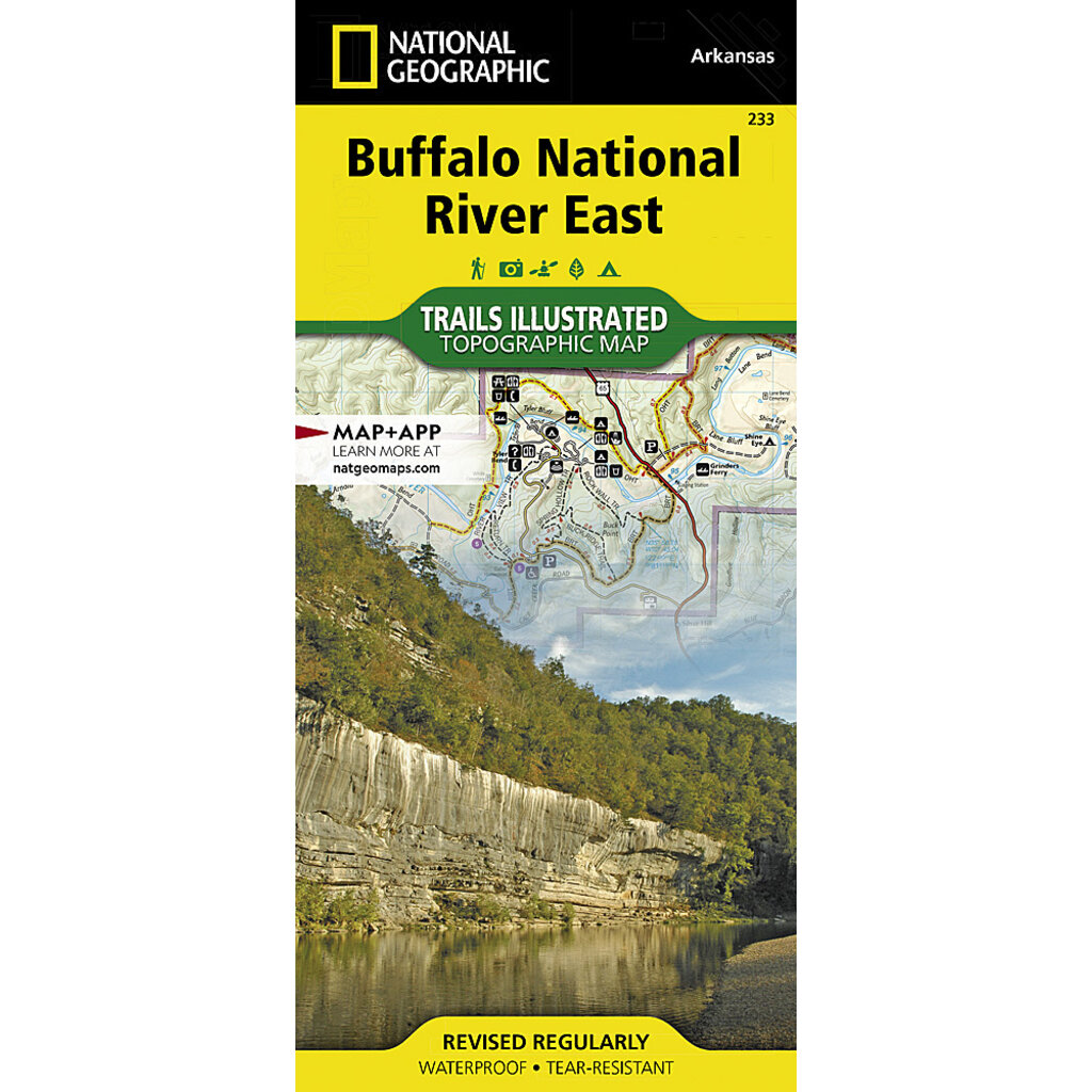 NATIONAL GEOGRAPHIC BUFFALO NATL RIVER EAST #233