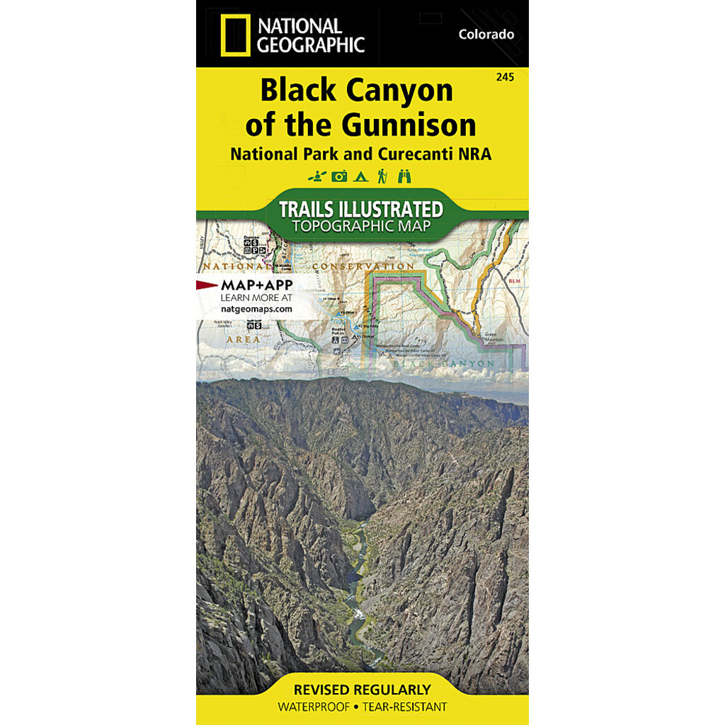 NATIONAL GEOGRAPHIC BLACK CNYN OF GUNNISON NP #245