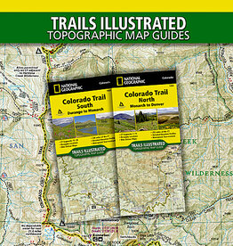 NATIONAL GEOGRAPHIC Colorado Trail Map