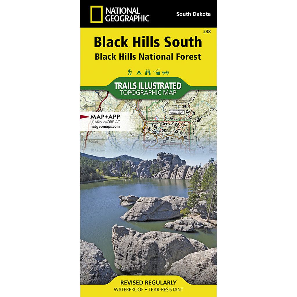 NATIONAL GEOGRAPHIC Black Hills South Black Hills National Forest #238