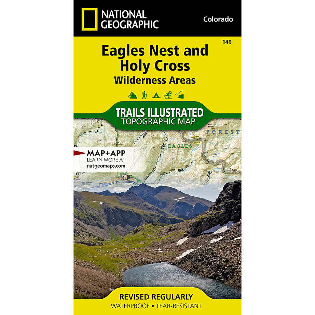 NATIONAL GEOGRAPHIC Eagles Nest and Holy Cross Wilderness Areas #149