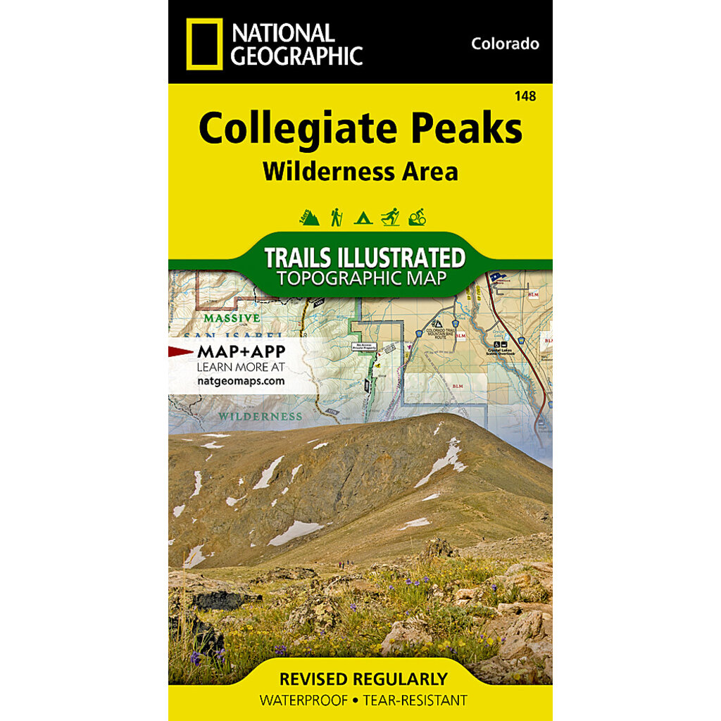 NATIONAL GEOGRAPHIC Collegiate Peaks Wilderness Area #148