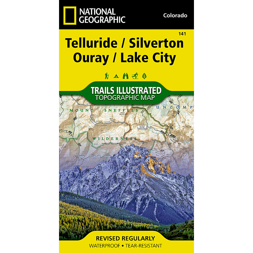 NATIONAL GEOGRAPHIC Telluride / Silverton / Ouray / Lake City #141