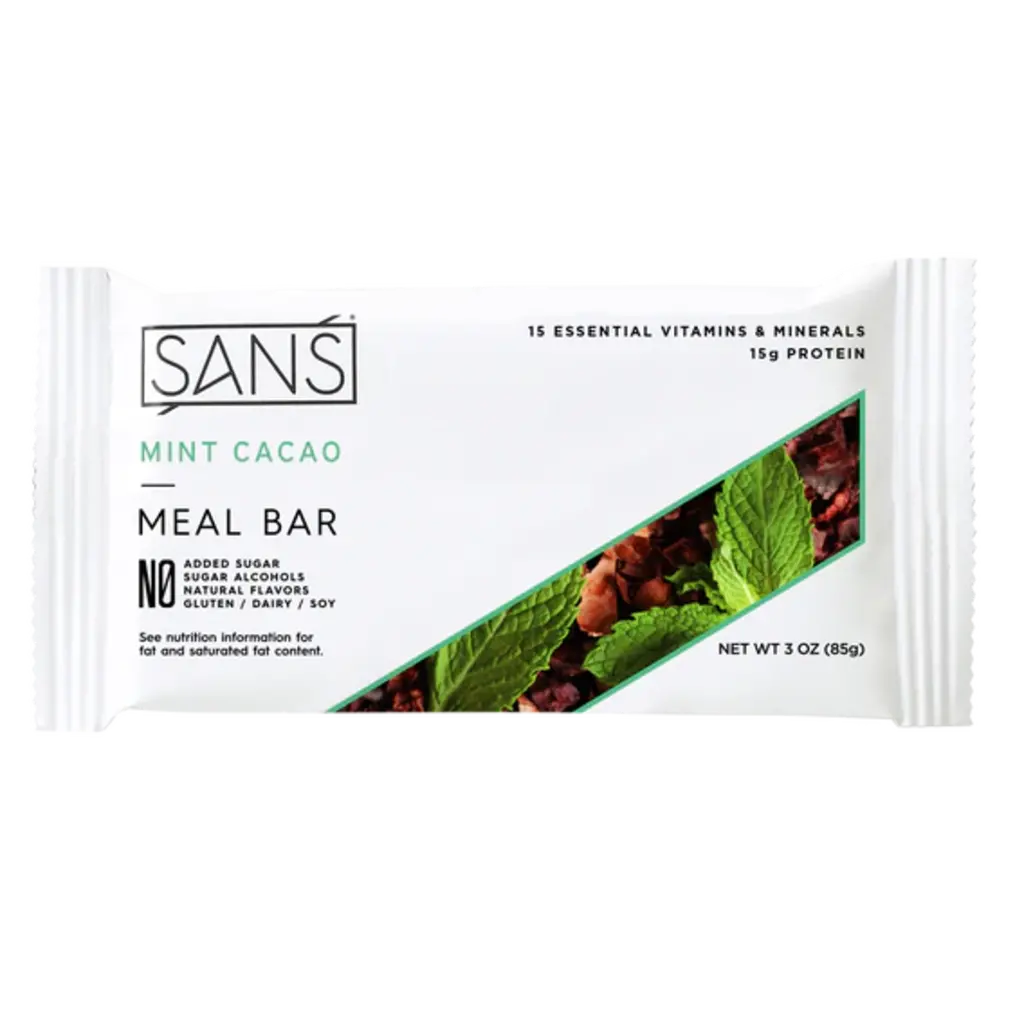 SANS SANS Meal Bar Mint Cacao