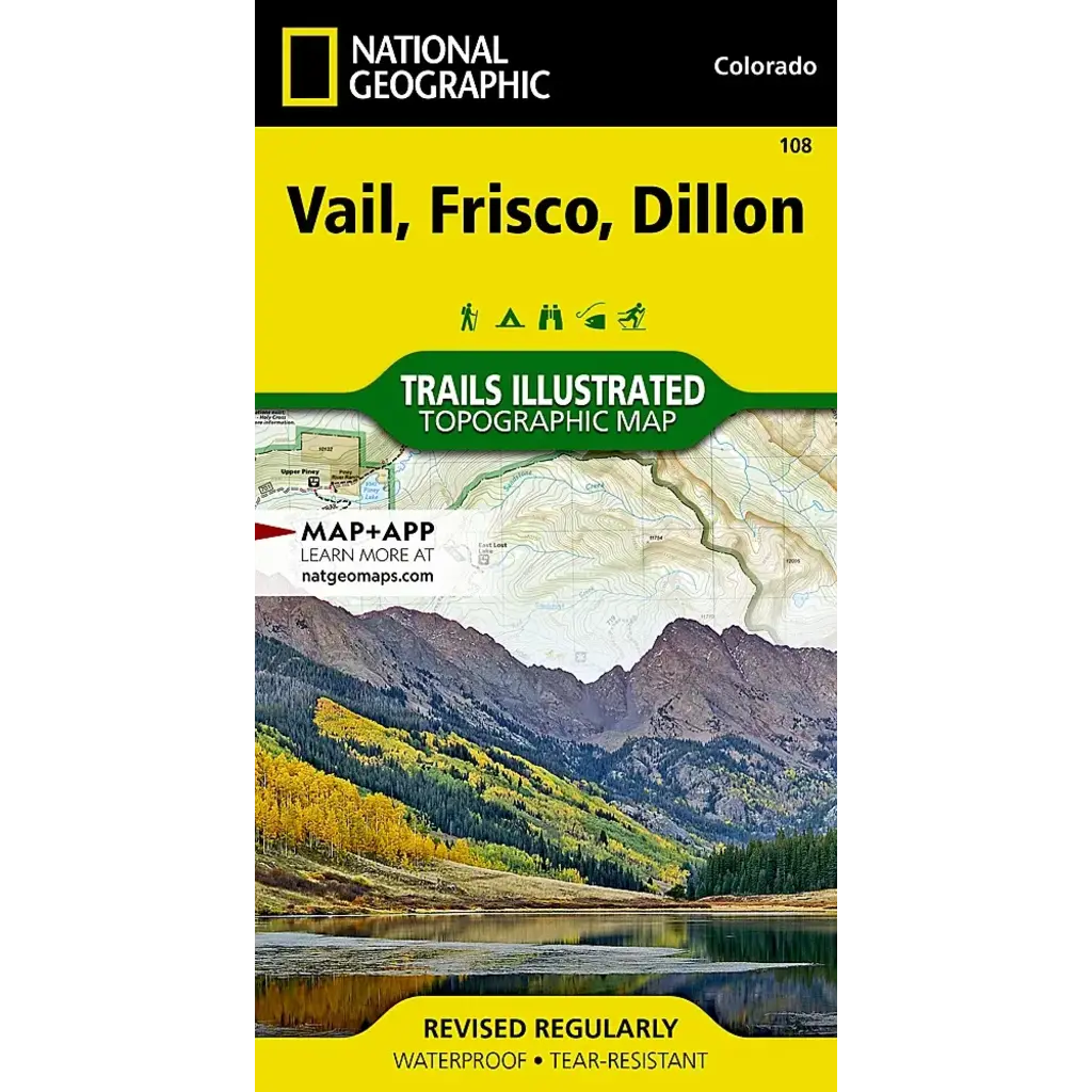 NATIONAL GEOGRAPHIC VAIL/FRISCO/DILLON #108